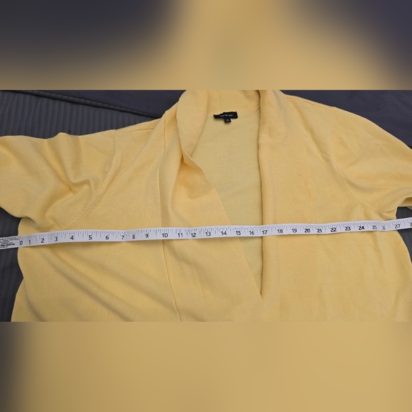 Verve Ami loose fitting yellow cardigan, 2XL - Picture 4 of 4